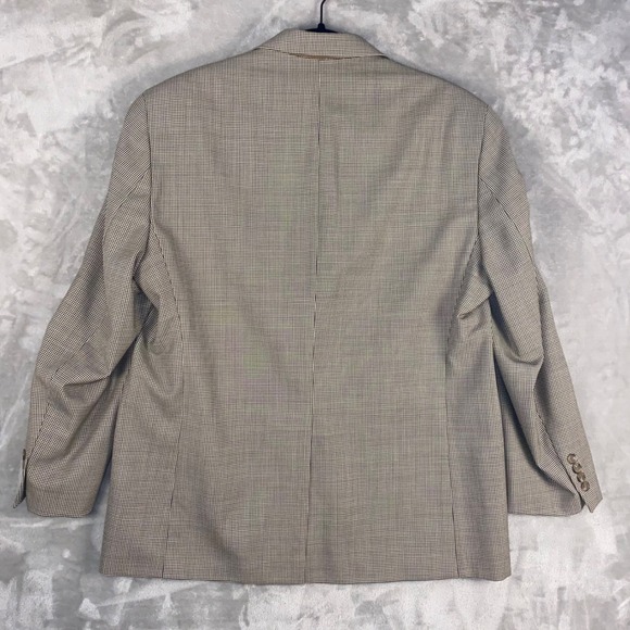 Lauren Ralph Lauren Men's Houndstooth Wool Blazer Jacket Size M - Picture 5 of 10